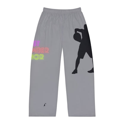 Men's Pajama Pants: Basketball Grey