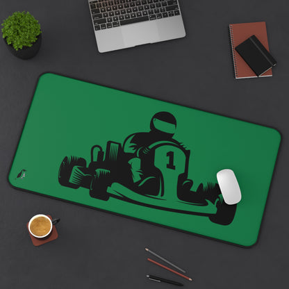 Desk Mat: Racing Dark Green