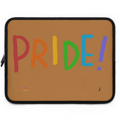 Laptop Sleeve: LGBTQ Pride Lite Brown