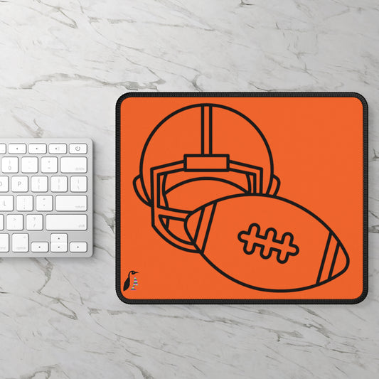 Gaming Mouse Pad: Football Orange