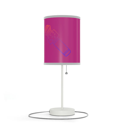 Lamp on a Stand, US|CA plug: Music Pink