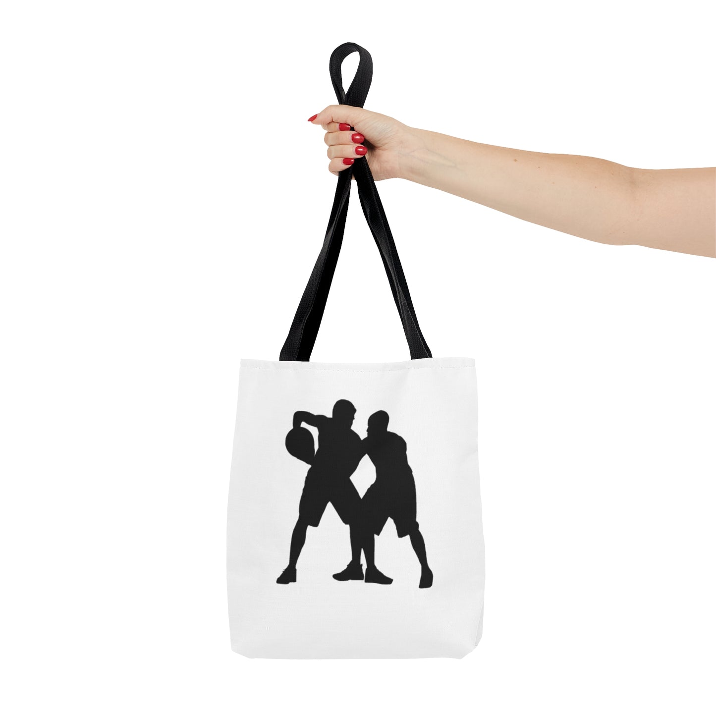 Tote Bag: Basketball White