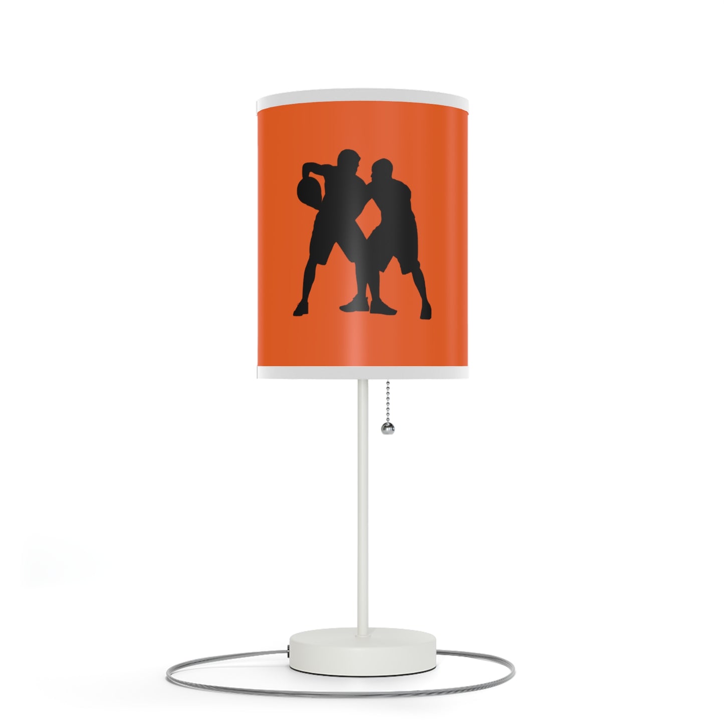 Lamp on a Stand, US|CA plug: Basketball Orange