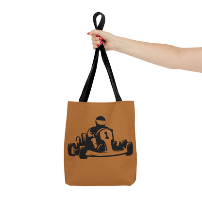 Tote Bag: Racing Lite Brown