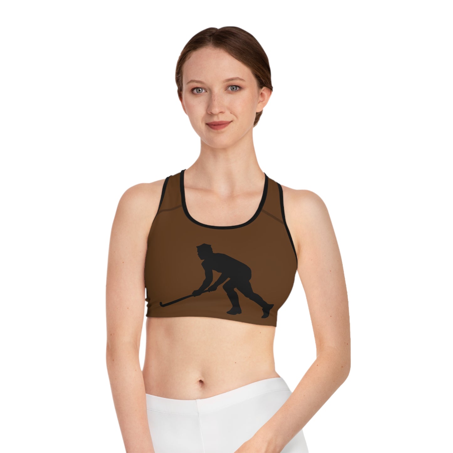 Sports Bra: Hockey Brown