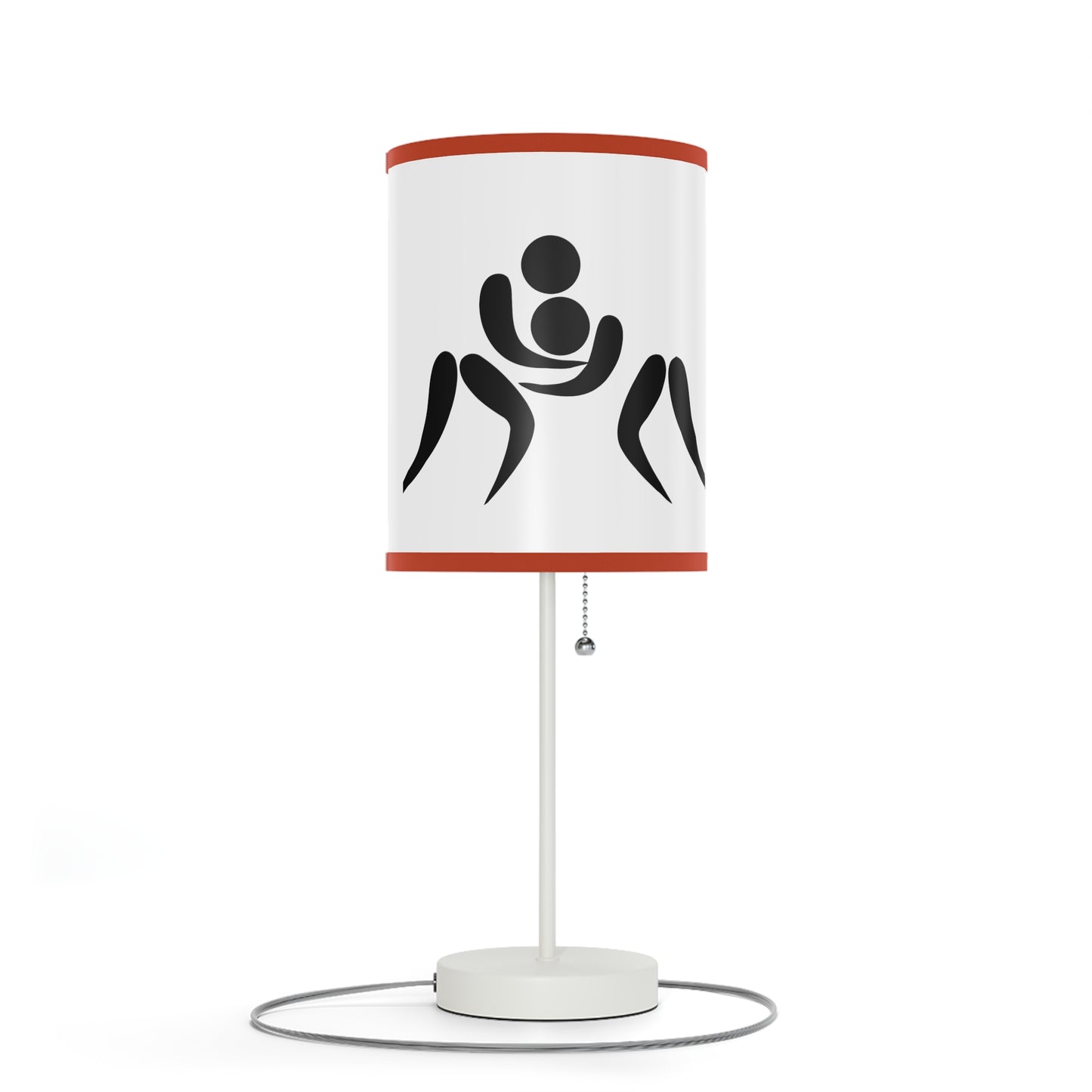 Lamp on a Stand, US|CA plug: Wrestling White