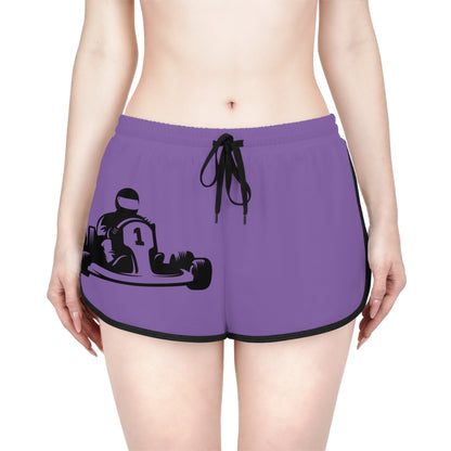 Women's Relaxed Shorts: Racing Lite Purple