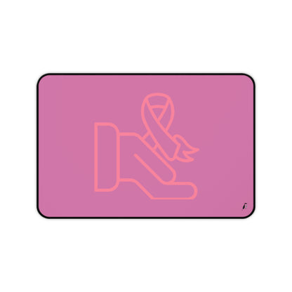 Desk Mat: Fight Cancer Lite Pink