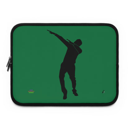 Laptop Sleeve: Dance Dark Green