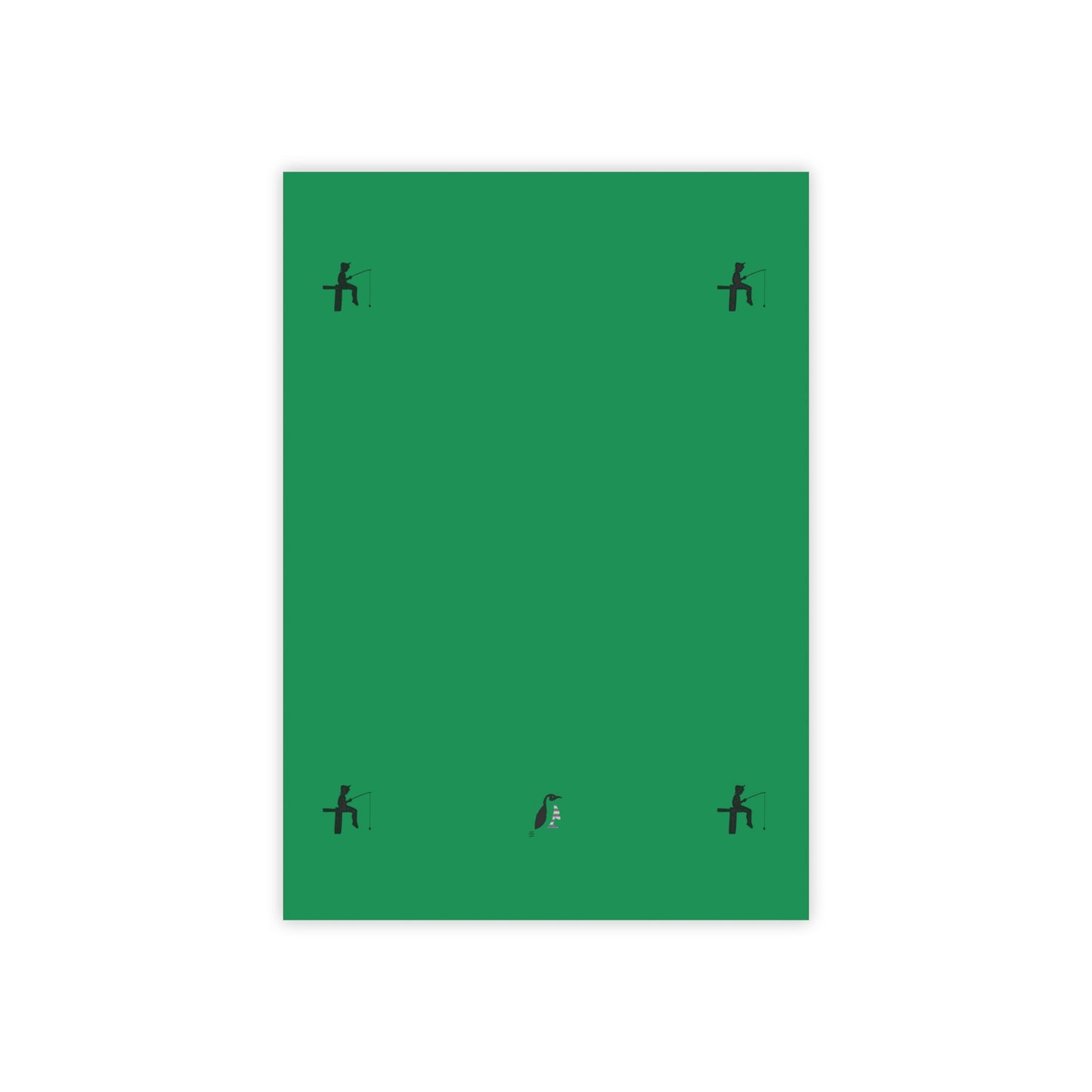 Post-it® Note Pads: Fishing Dark Green