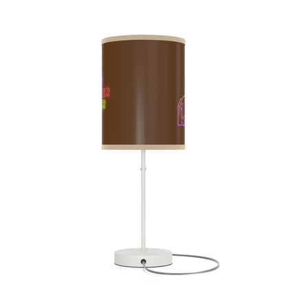 Lamp on a Stand, US|CA plug: Bowling Brown