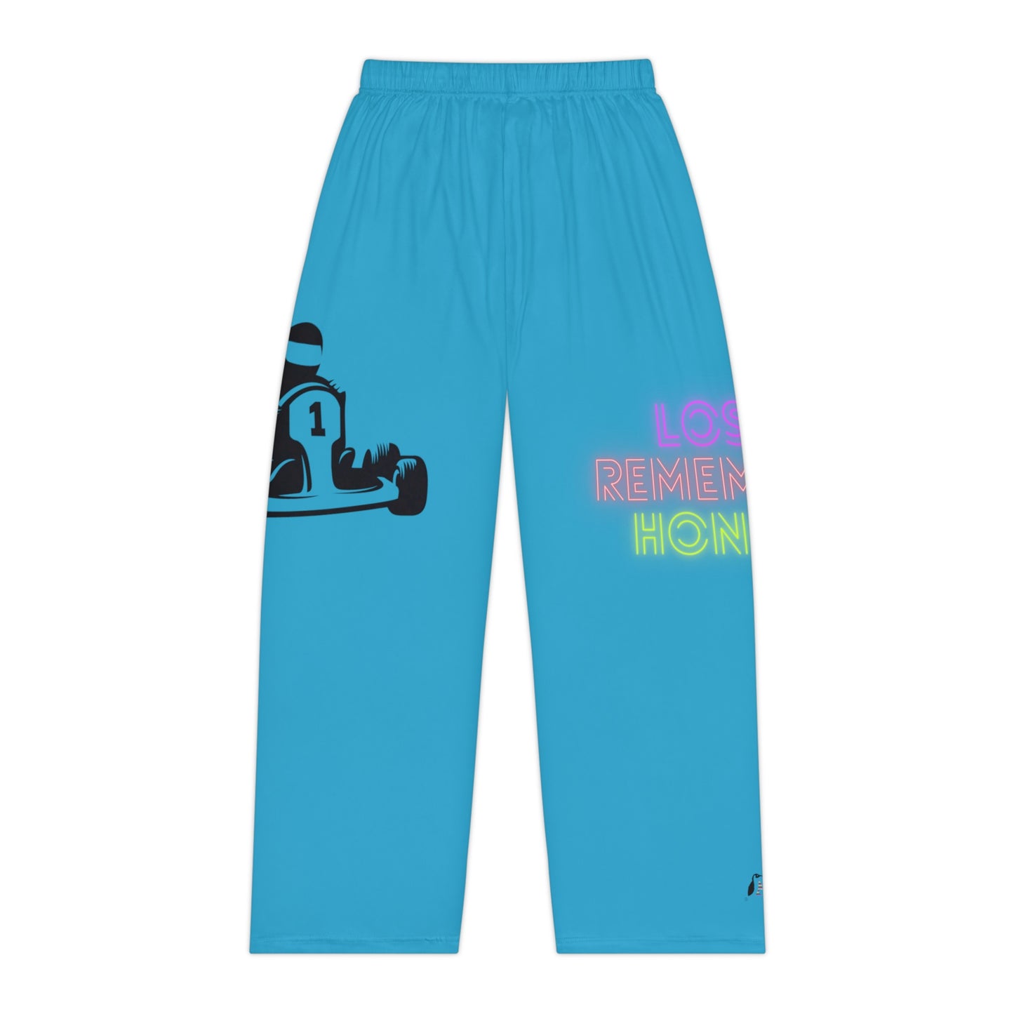 Pambabaeng Pajama Pants: Racing Turquoise 