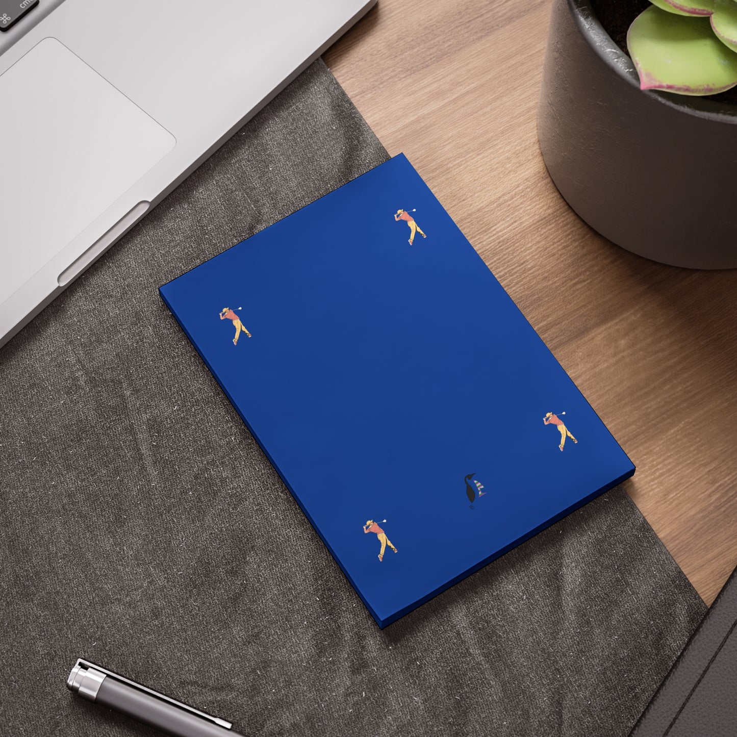 Post-it® Note Pads: Golf Dark Blue