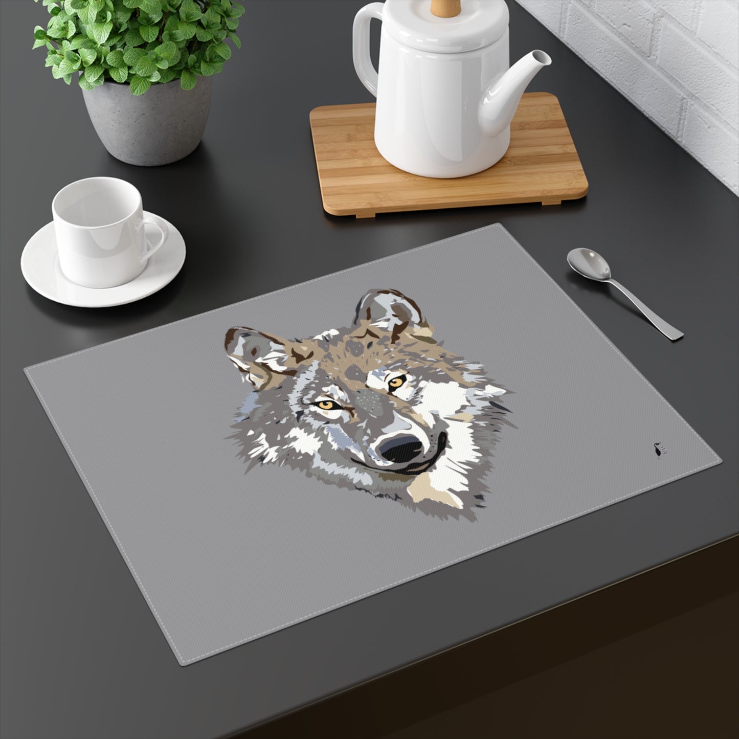 Placemat, 1pc: Wolves Grey