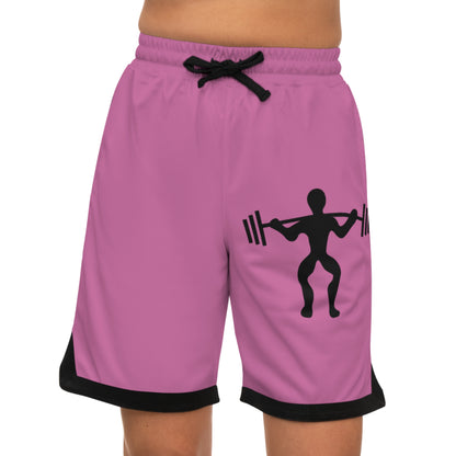 Basketball Rib Shorts: Weightlifting Lite Pink