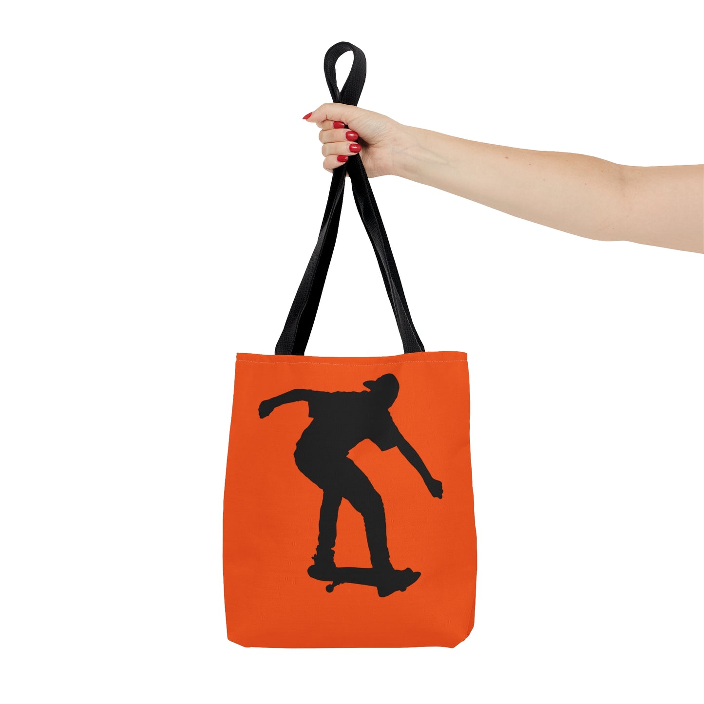 Tote Bag: Skateboarding Orange