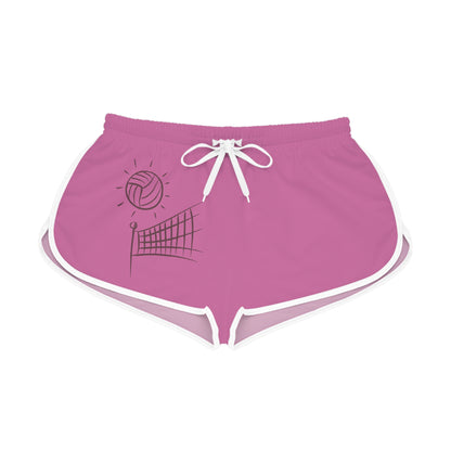 Women's Relaxed Shorts: Volleyball Lite Pink