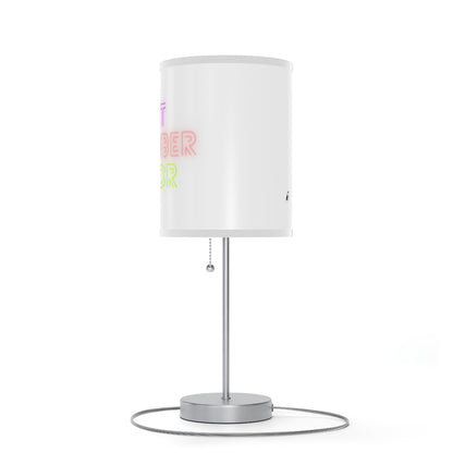 Lamp on a Stand, US|CA plug: Lost Remember Honor White 