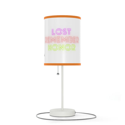 Lamp on a Stand, US|CA plug: Wrestling White