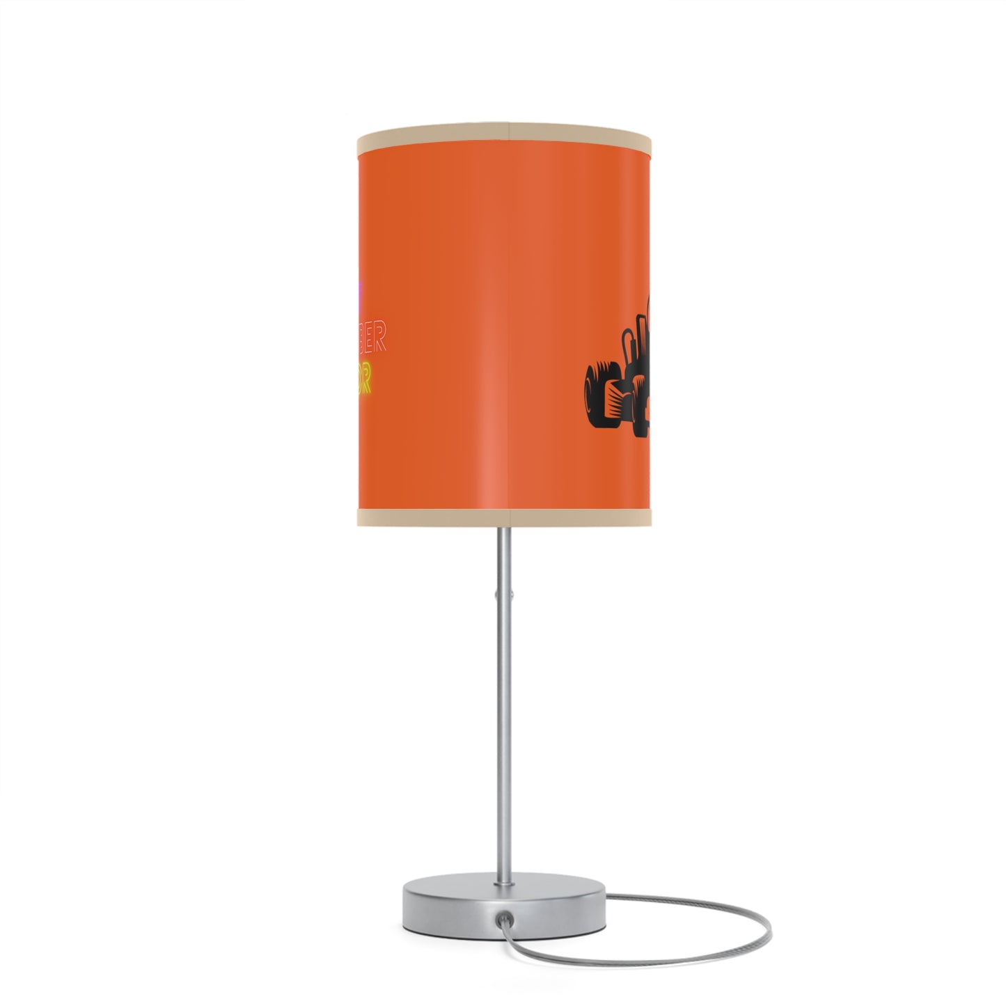 Lamp on a Stand, US|CA plug: Racing Orange