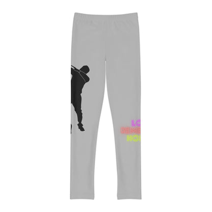 Youth Full-Length Leggings: Dance Lite Grey