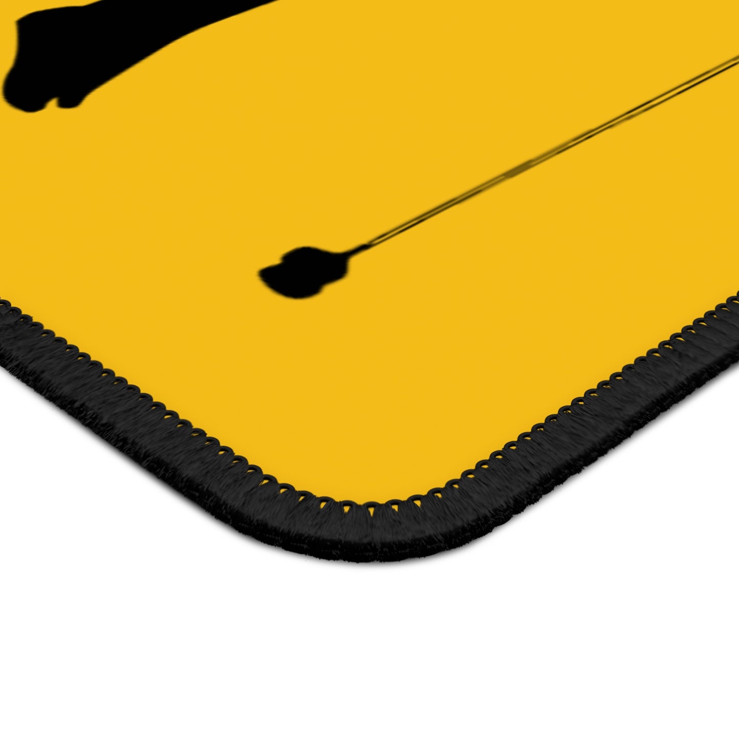 Gaming Mouse Pad: Fishing Yellow