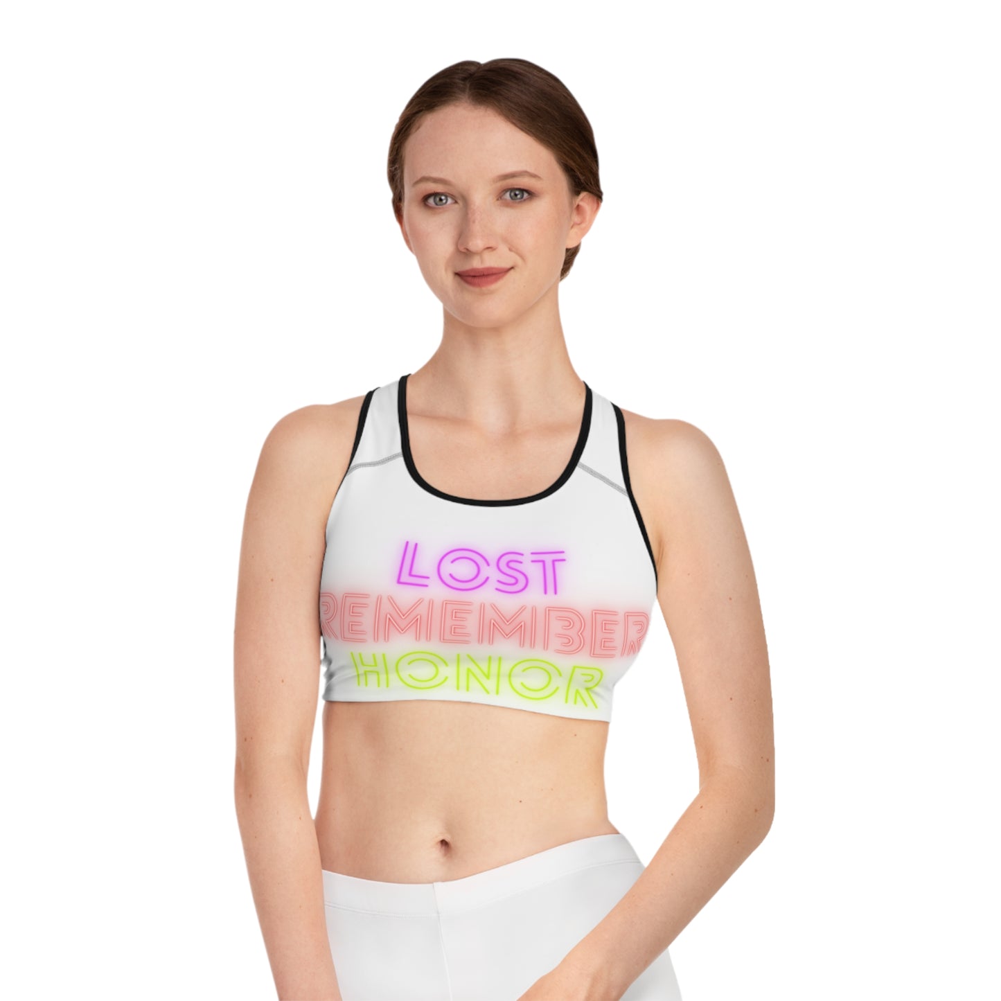 Sports Bra: Lost Remember Honor White