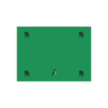 Post-it® Note Pads: Basketball Dark Green