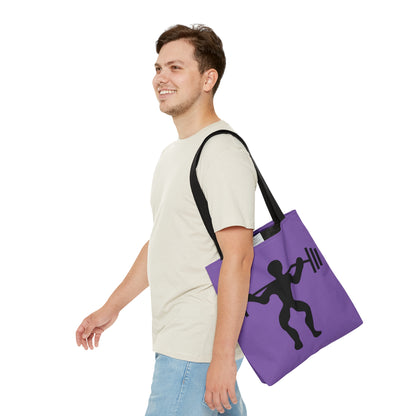 Tote Bag: Weightlifting Lite Purple