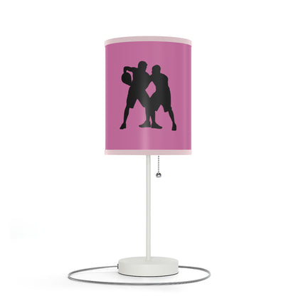 Lamp on a Stand, US|CA plug: Basketball Lite Pink