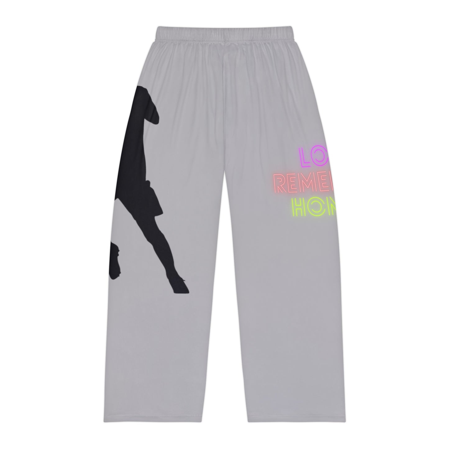 Men's Pajama Pants: Soccer Lite Grey