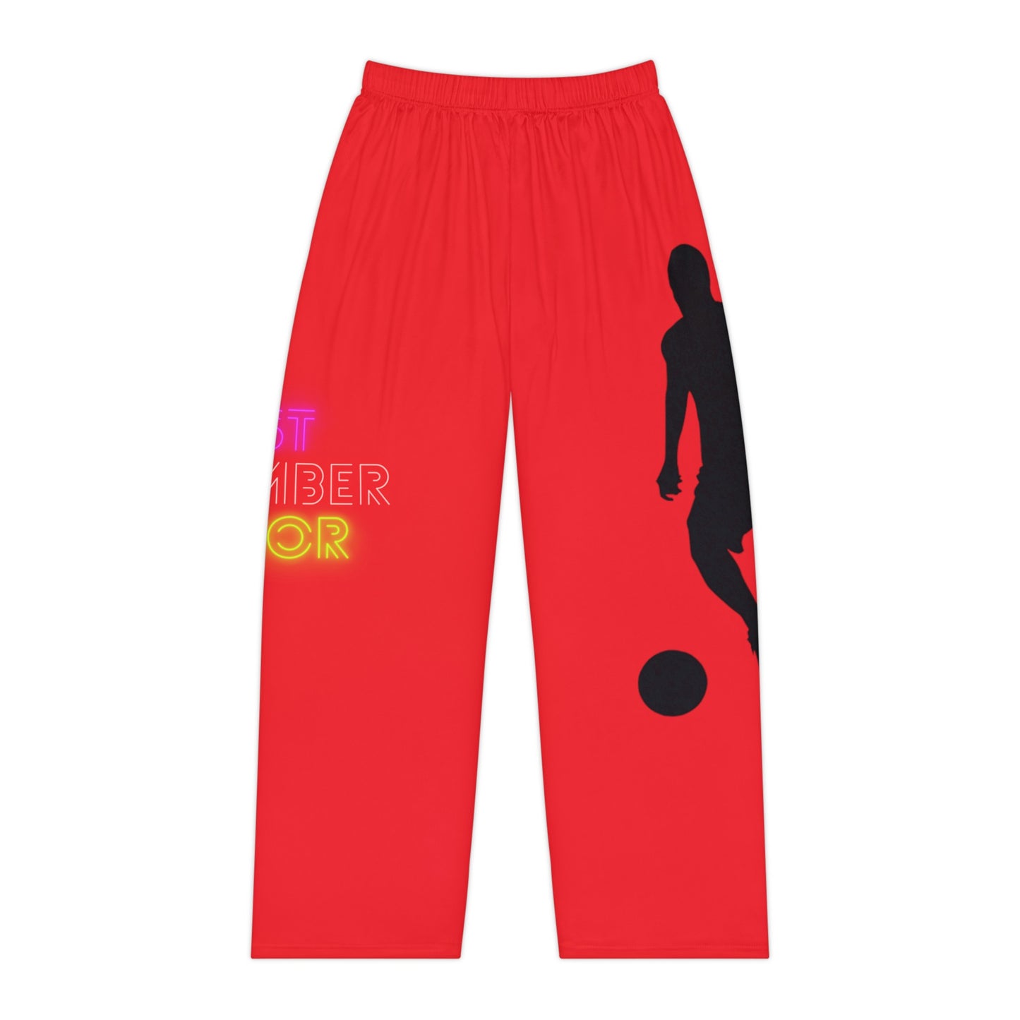 Women's Pajama Pants: Soccer Red