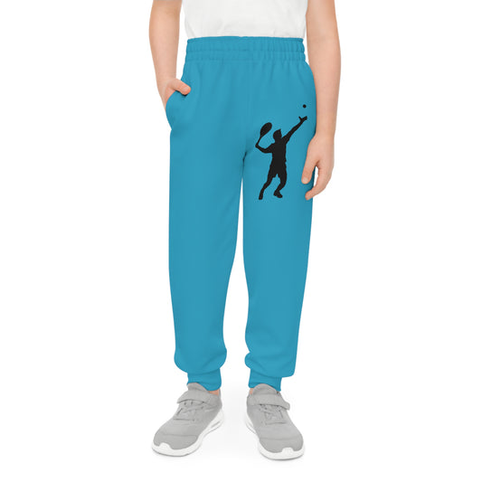 Youth Joggers: Tennis Turquoise