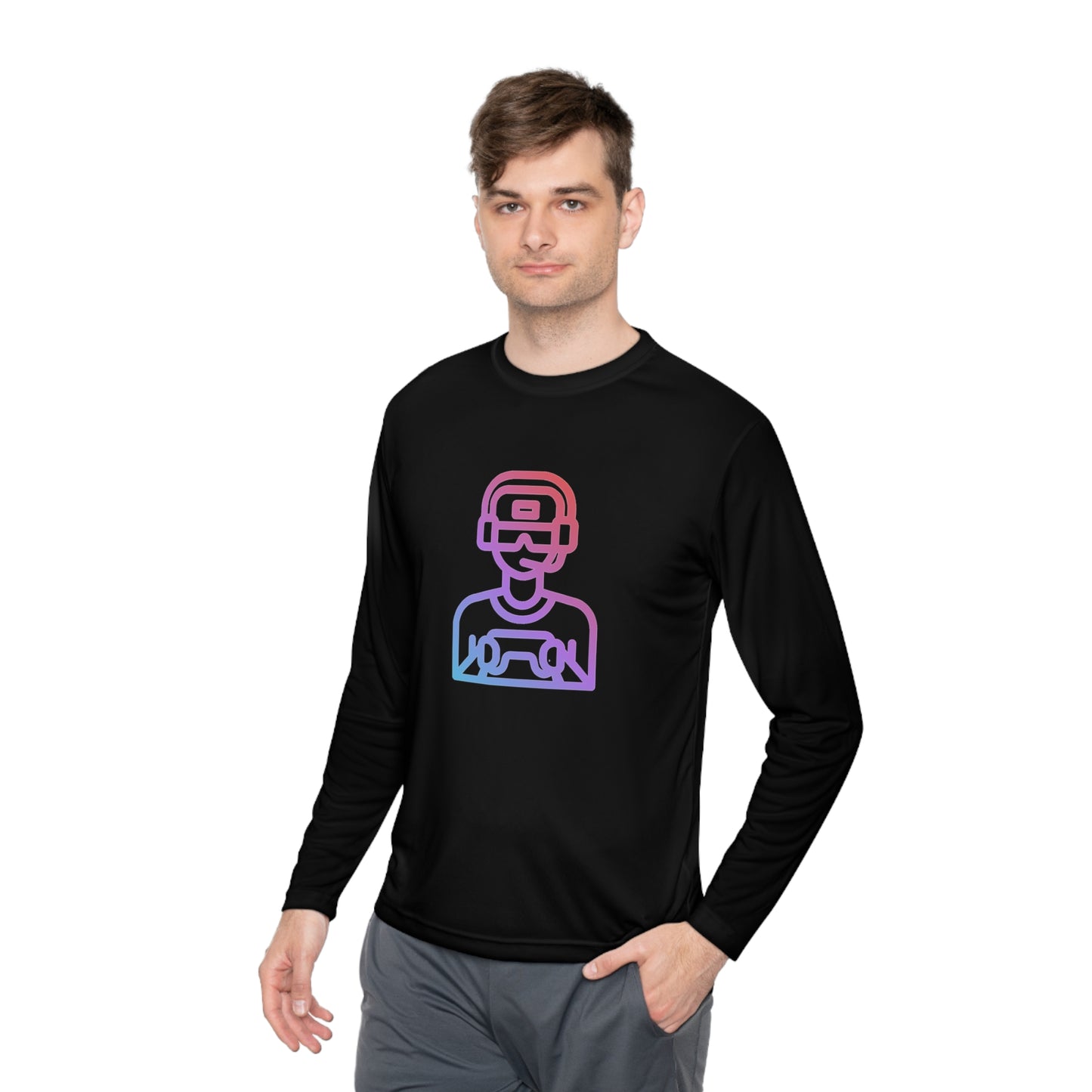 Lightweight Long Sleeve Tee: Gaming #1