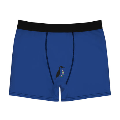 Men's Boxer Briefs: Fight Cancer Dark Blue