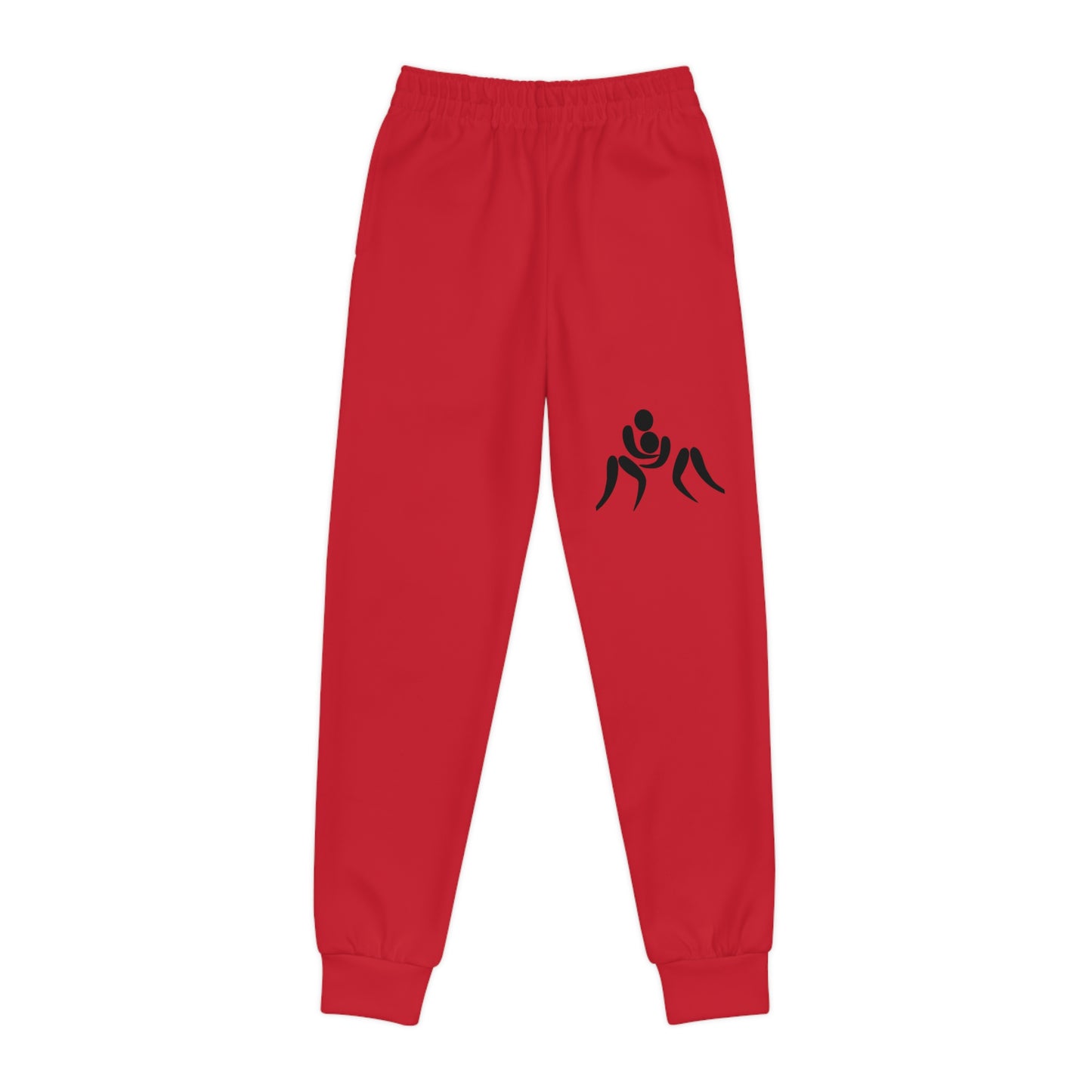 Youth Joggers: Wrestling Dark Red