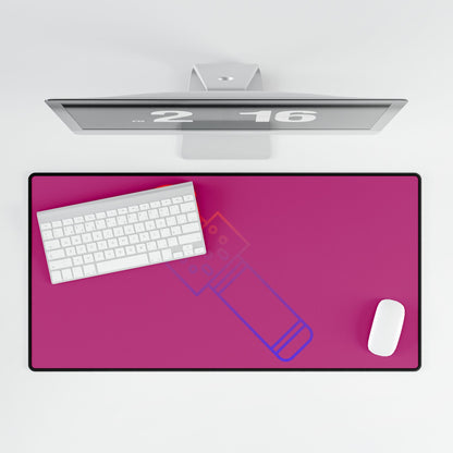 Desk Mats: Music Pink