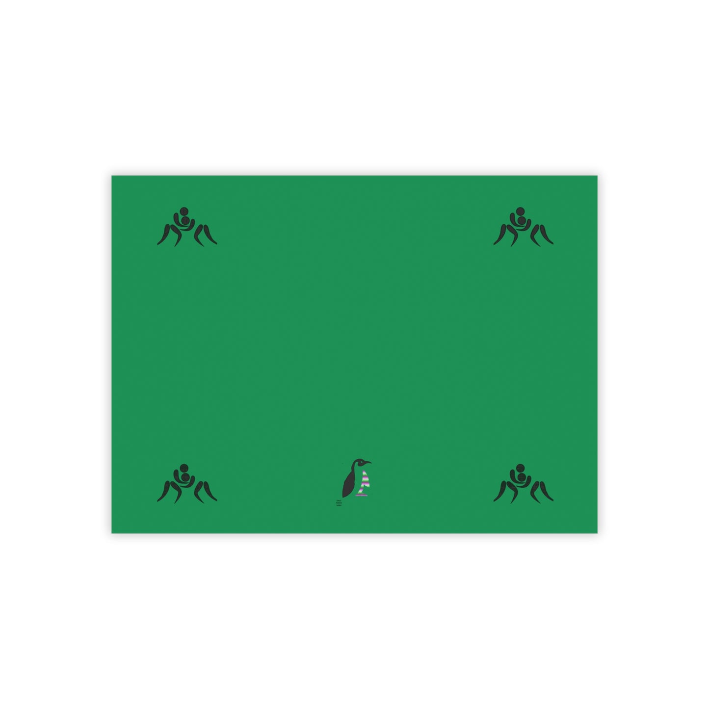 Post-it® Note Pads: Wrestling Dark Green