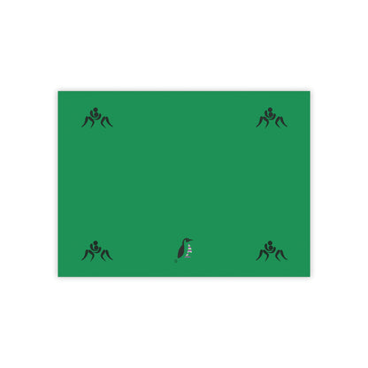 Post-it® Note Pads: Wrestling Dark Green