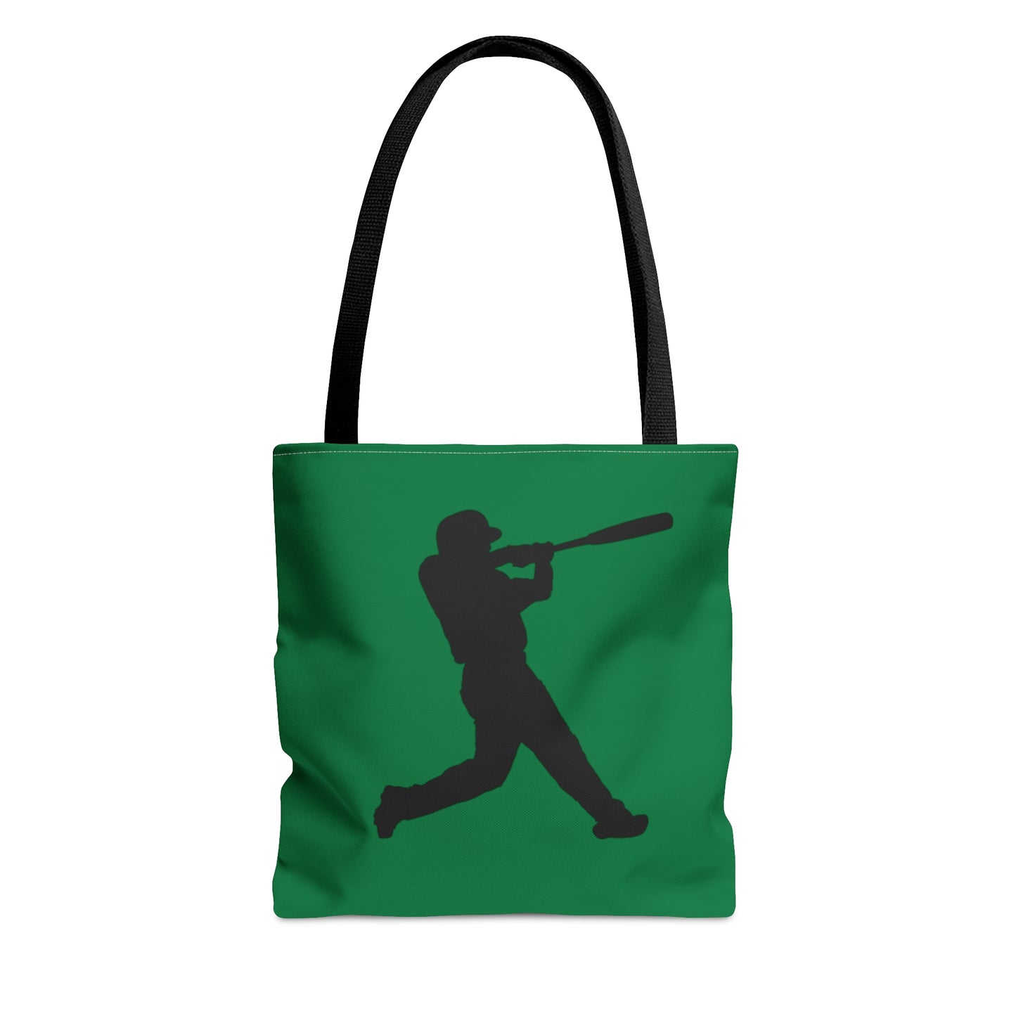 Tote Bag: Baseball Dark Green