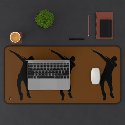 Desk Mat: Dance Brown