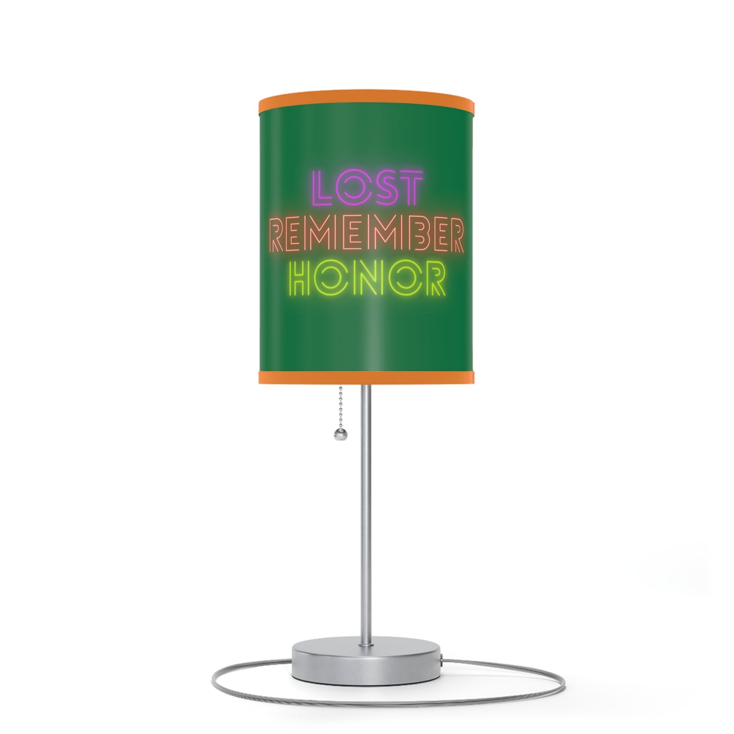 Lamp on a Stand, US|CA plug: Weightlifting Dark Green