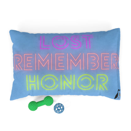 Pet Bed: Lost Remember Honor Lite Blue