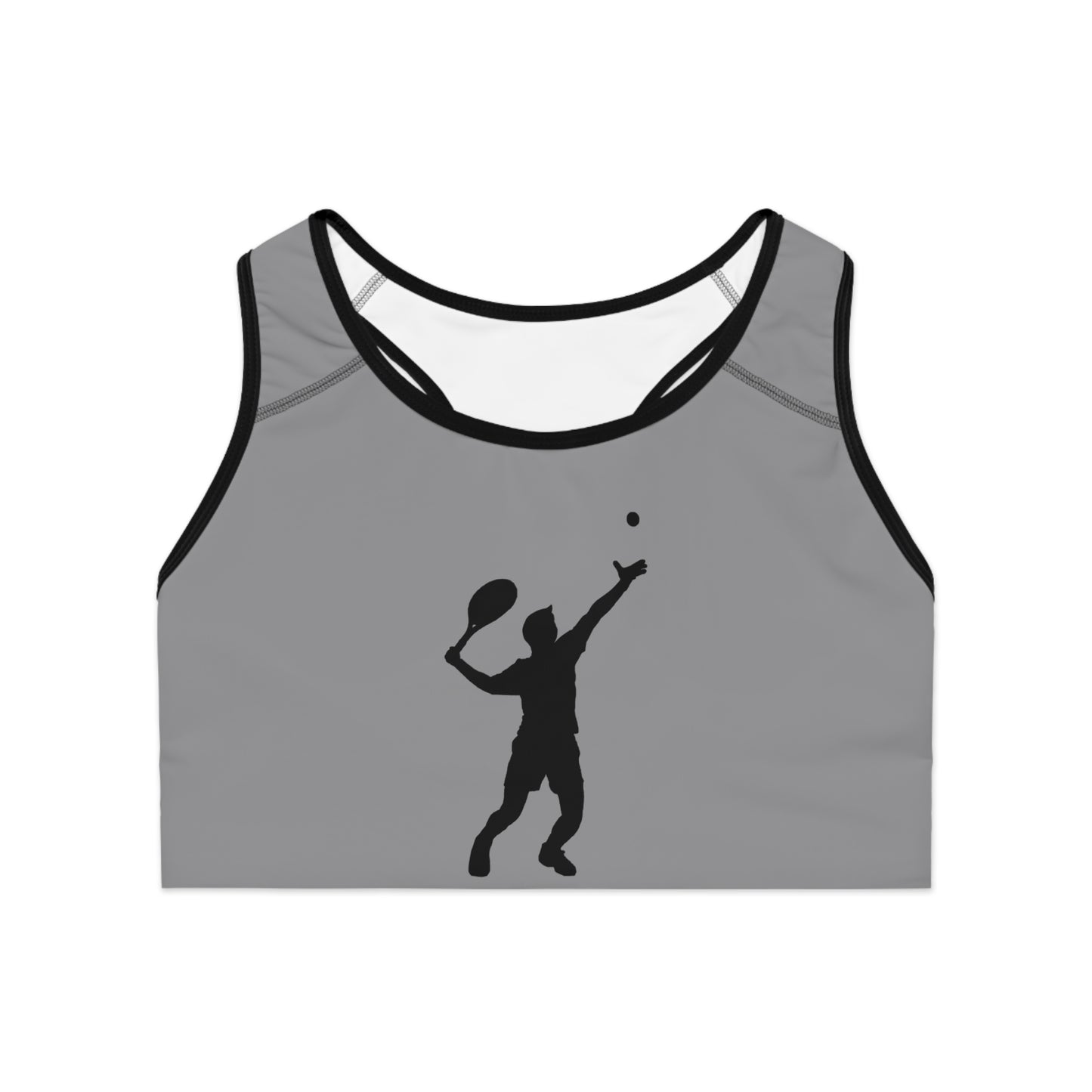 Sports Bra: Tennis Grey