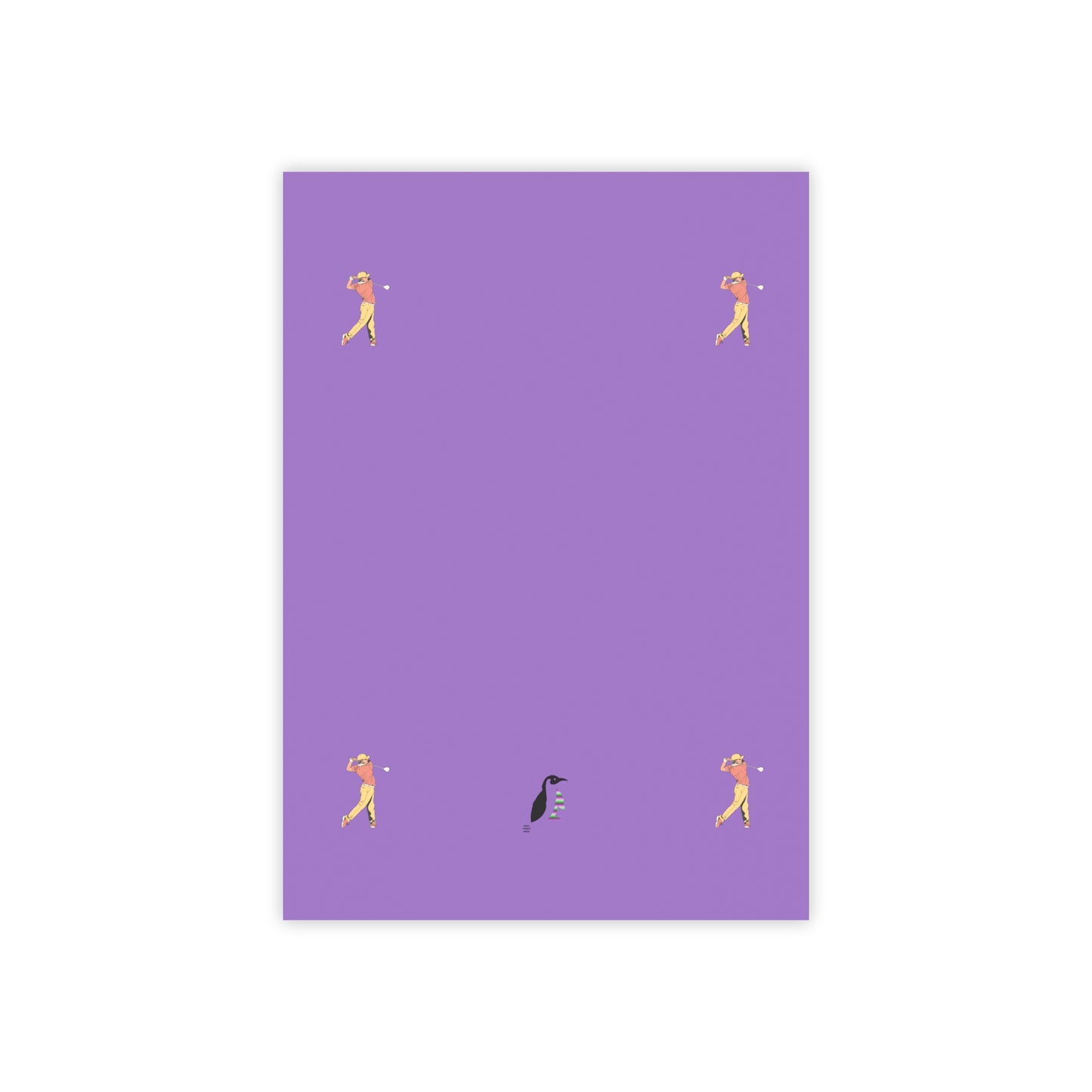 Post-it® Note Pads: Golf Lite Purple