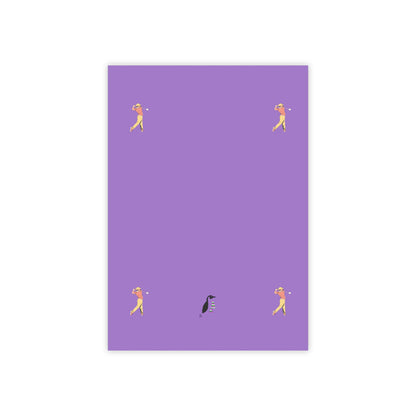 Post-it® Note Pads: Golf Lite Purple