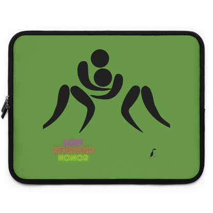 Laptop Sleeve: Wrestling Green