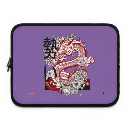 Laptop Sleeve: Dragons Lite Purple