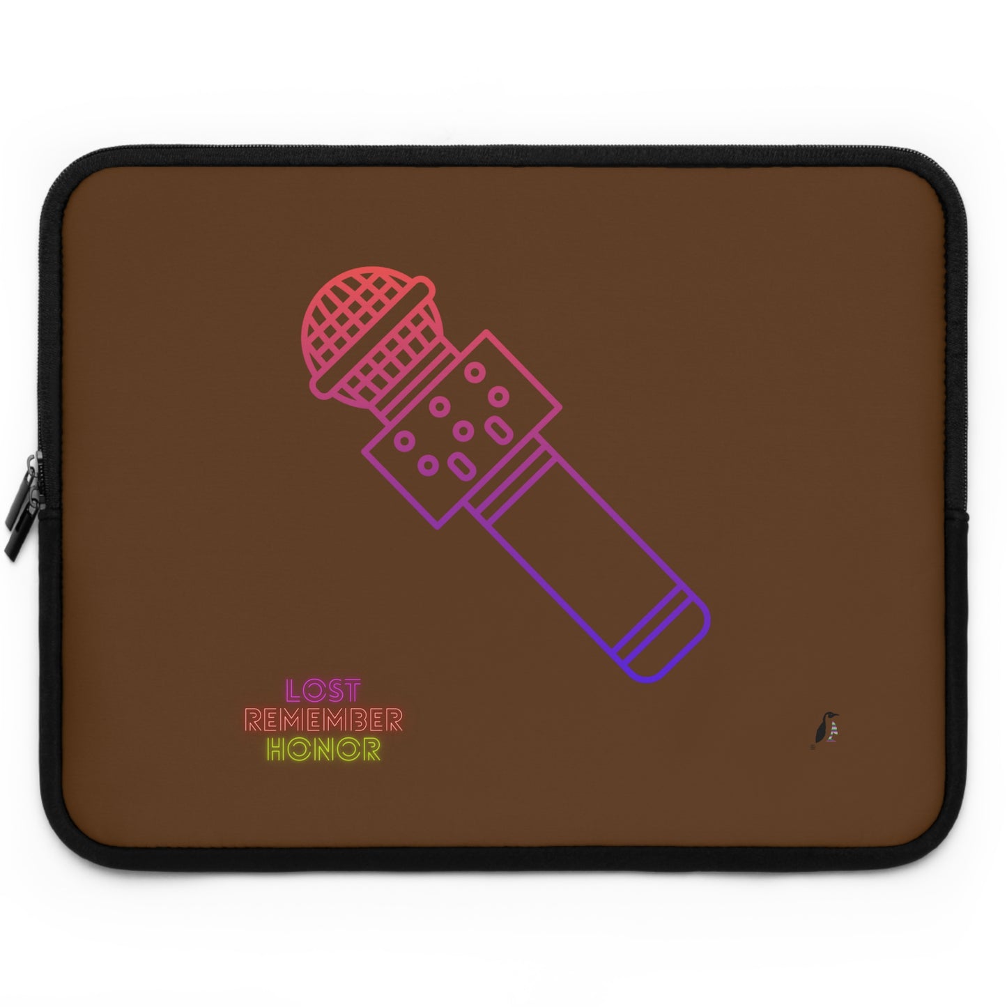 Laptop Sleeve: Music Brown