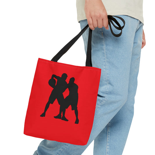 Tote Bag: Basketball Red